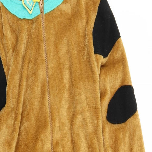 Scooby Doo Mens Brown Solid   One Piece Size XS  - Scooby Doo onesie