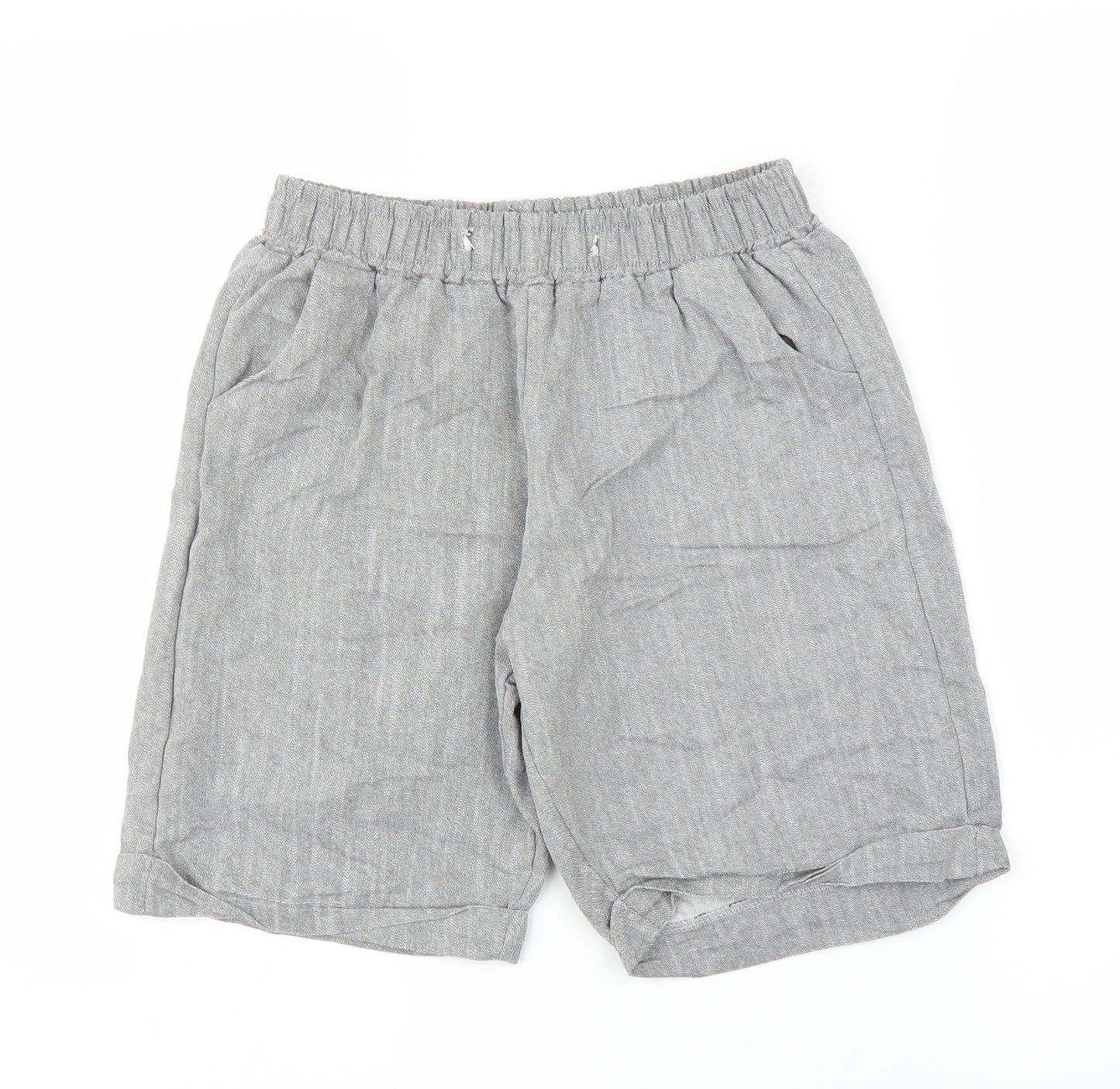 Preworn Mens Grey   Bermuda Shorts Size S