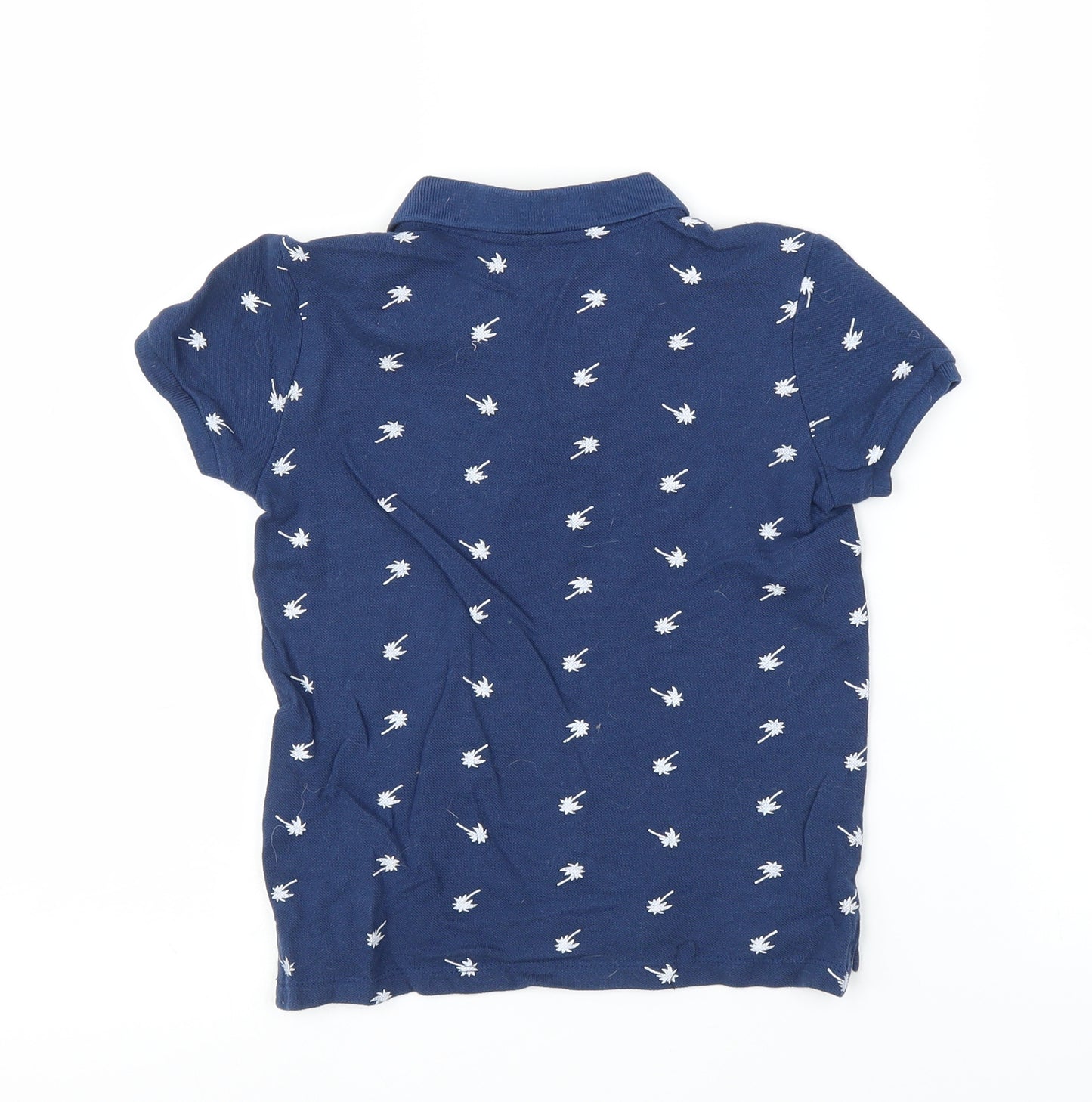 Little Kids Boys Blue   Basic Polo Size 6-7 Years