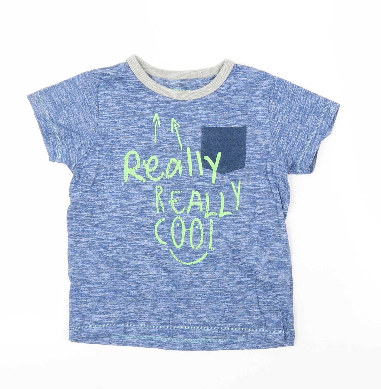 NEXT Boys Blue   Basic T-Shirt Size 4-5 Years