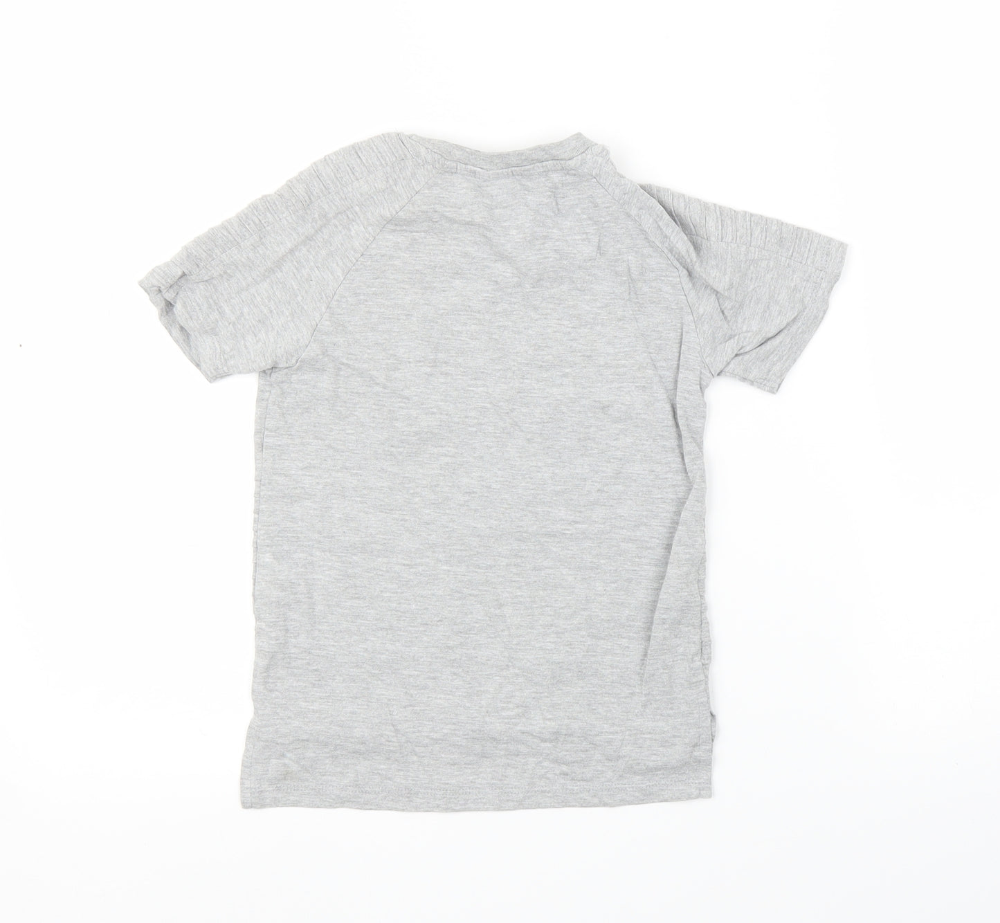 Pep&Co Boys Grey   Basic T-Shirt Size 7-8 Years