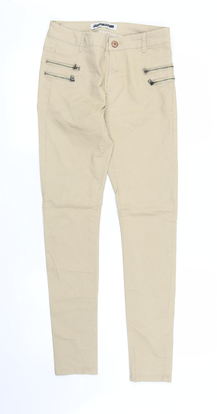 Noisy may Womens Beige   Skinny Jeans Size 26 in L30 in