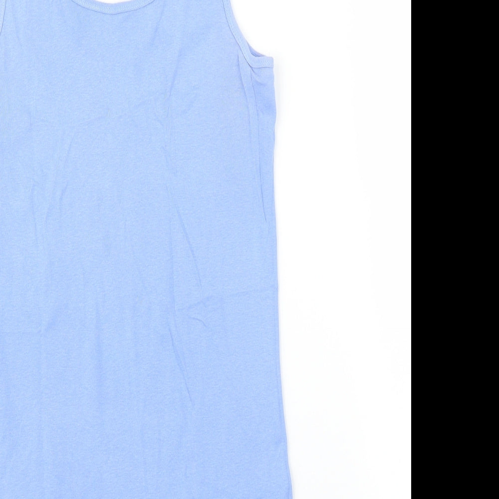 Debenhams Womens Blue   Basic Tank Size 14