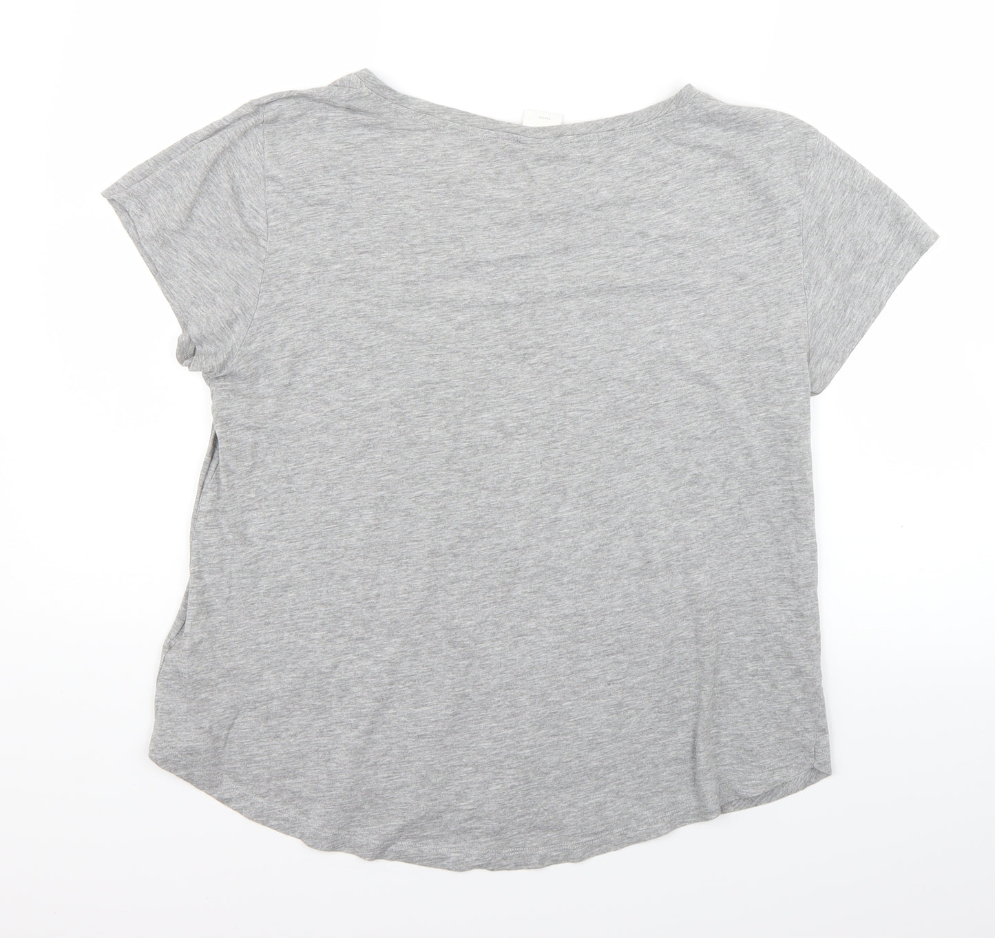 H&M Womens Grey   Basic T-Shirt Size M