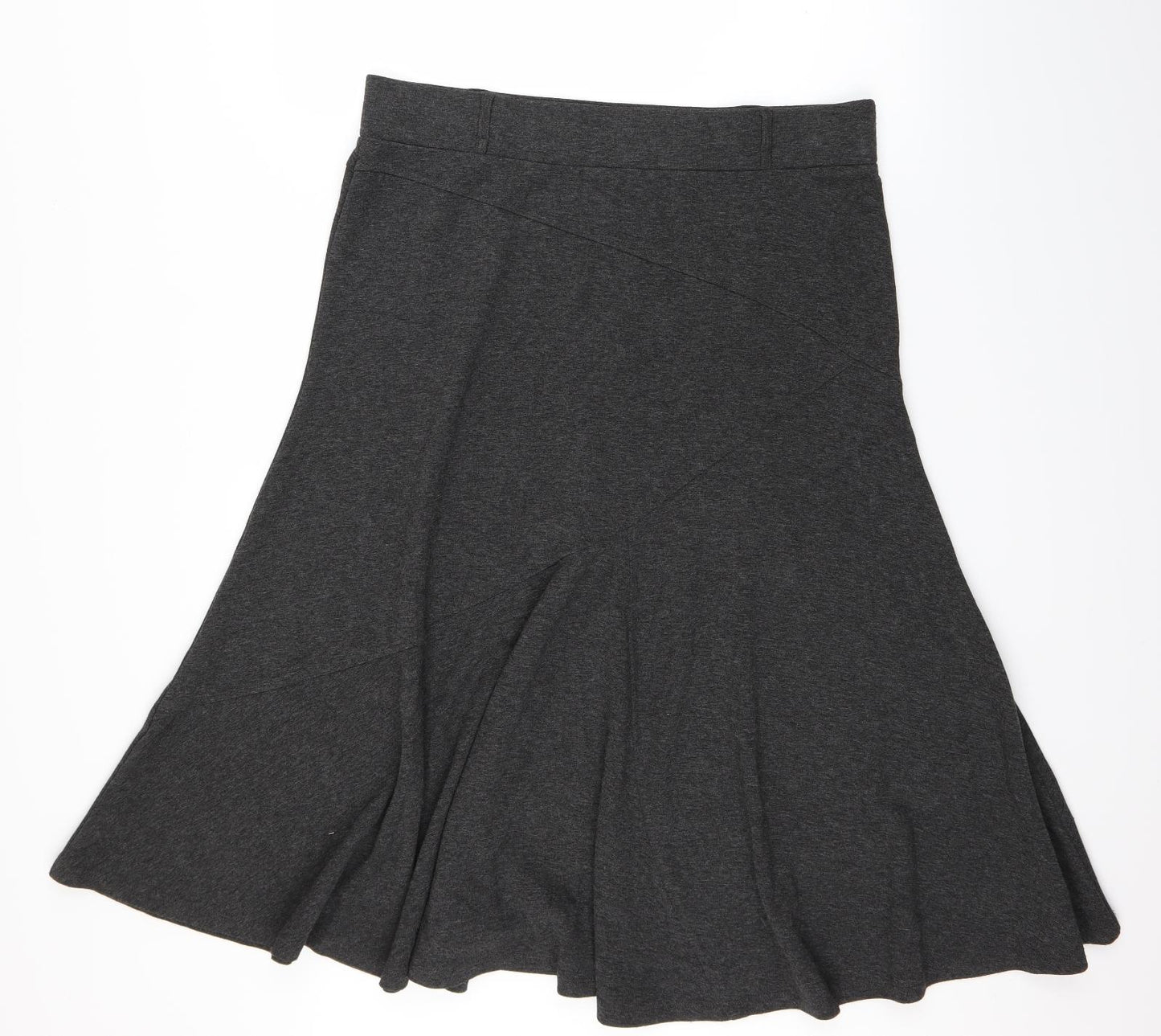 Marks and Spencer Womens Grey   Flare Skirt Size 16