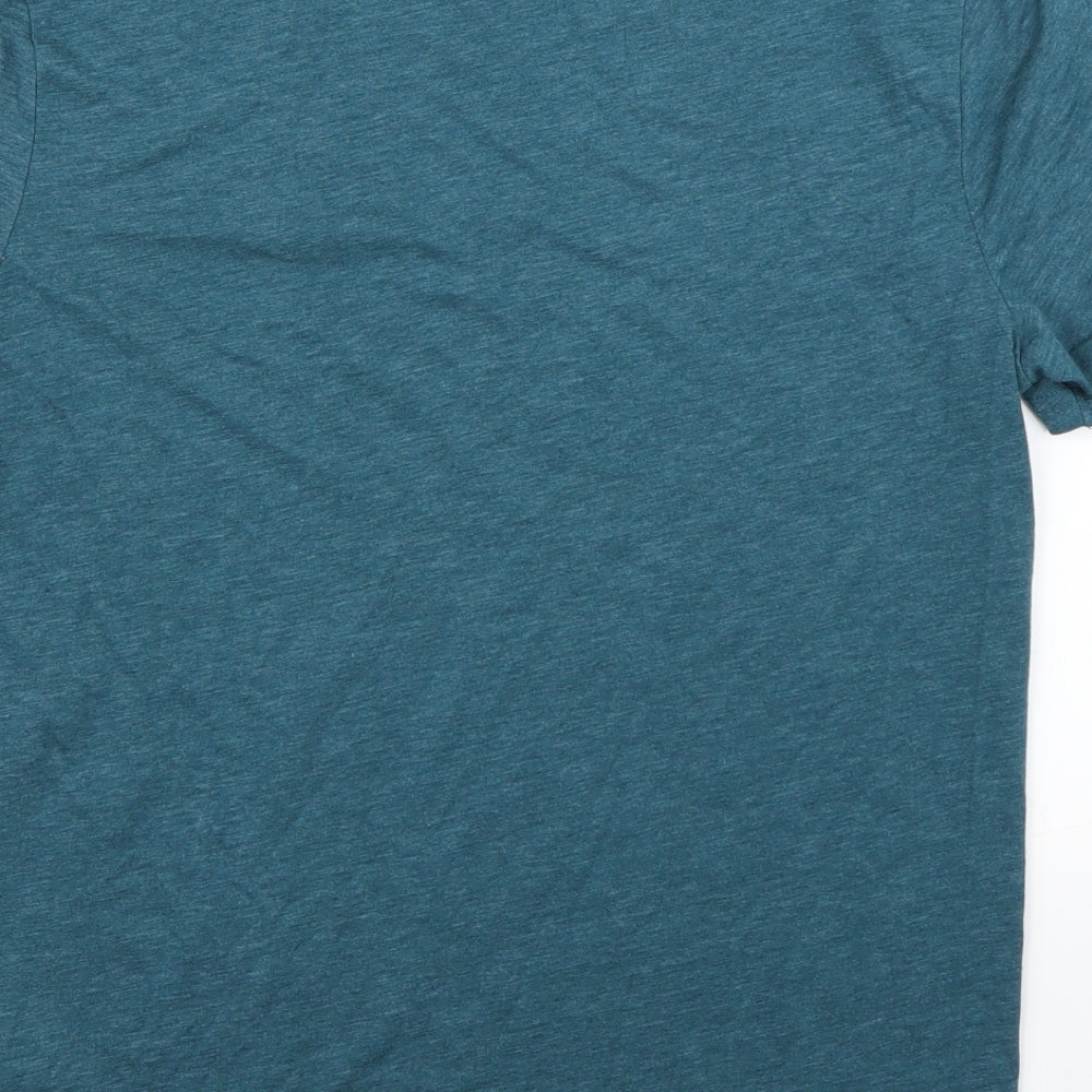 Topman Mens Blue    T-Shirt Size M