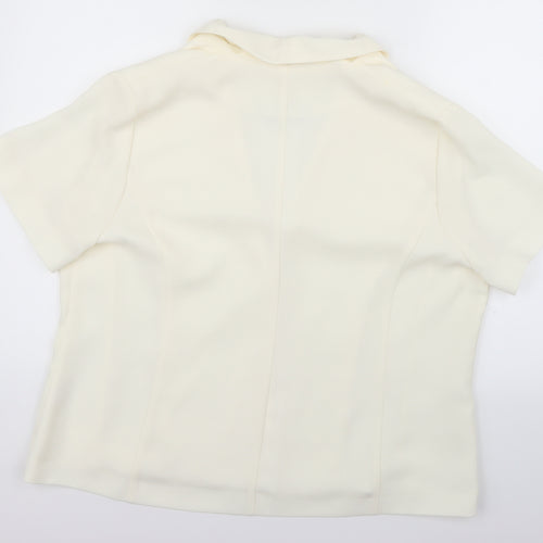 BM Womens Ivory   Jacket Blazer Size 20