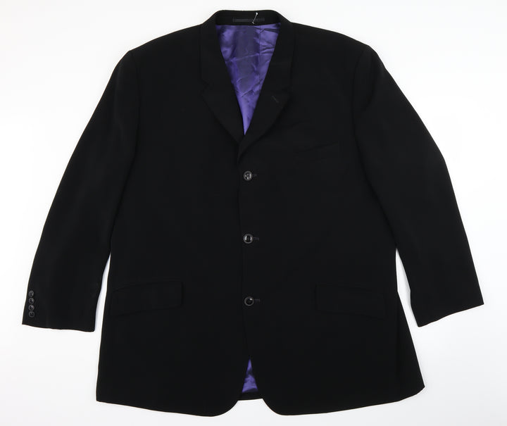 Life and Limb Mens Black Blazer Size 40