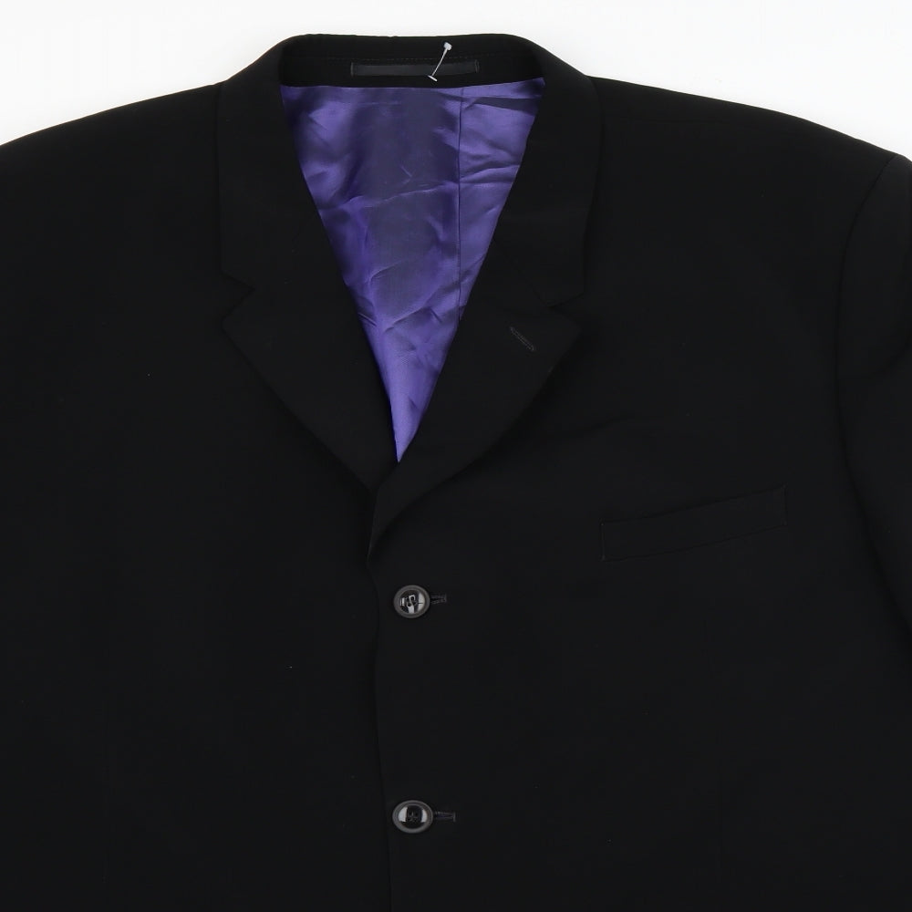 Life and Limb Mens Black    Blazer Size 40