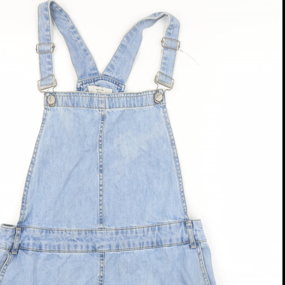 New Look Womens Blue   Dungaree One-Piece Size 16