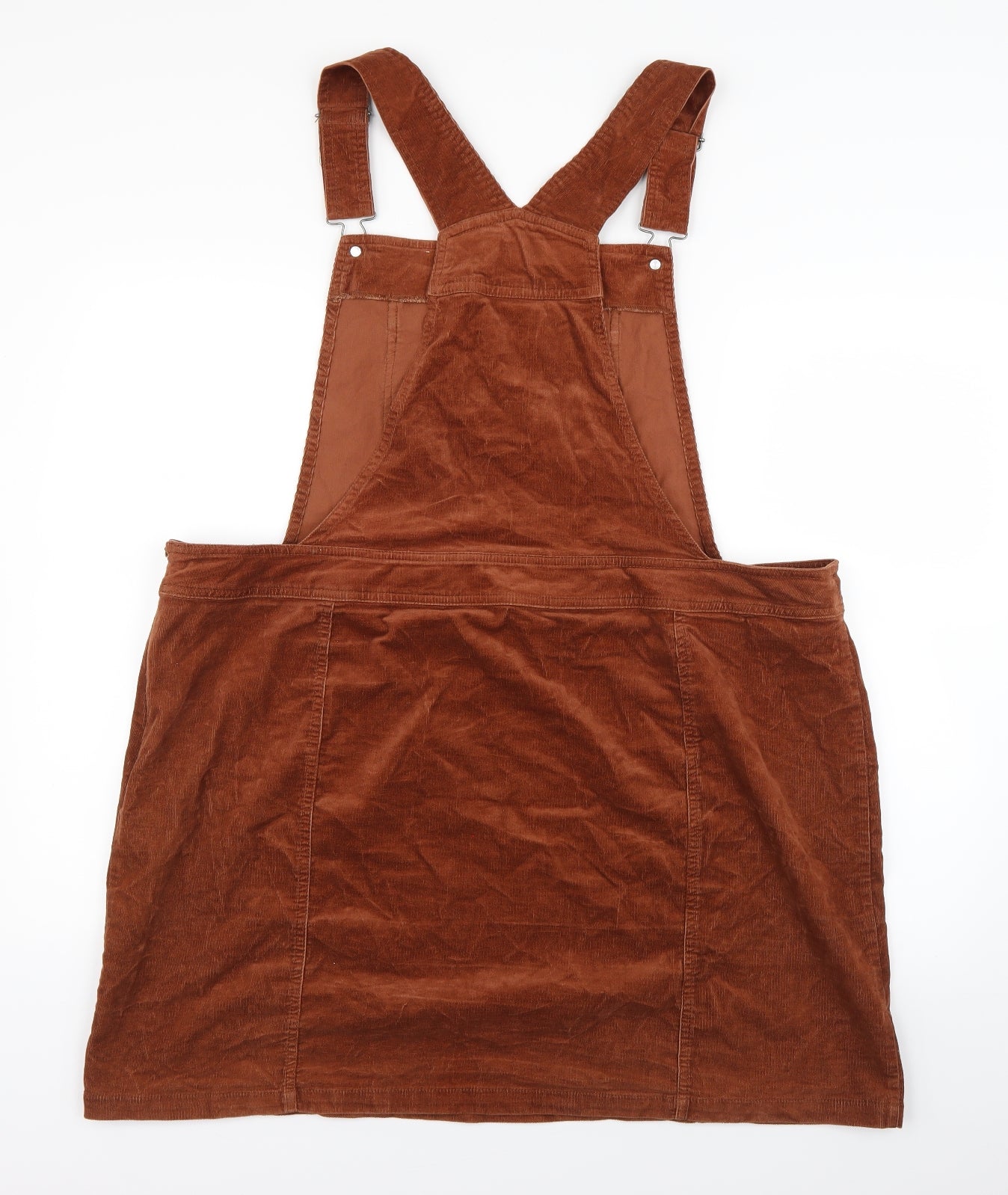 Dorothy Perkins Womens Brown   Dungaree One-Piece Size 18