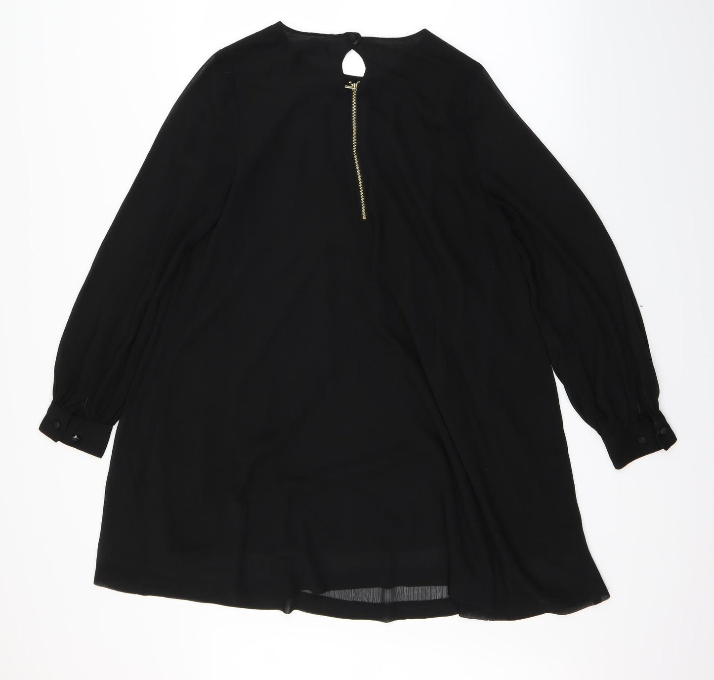 H&M Womens Black   A-Line  Size 12