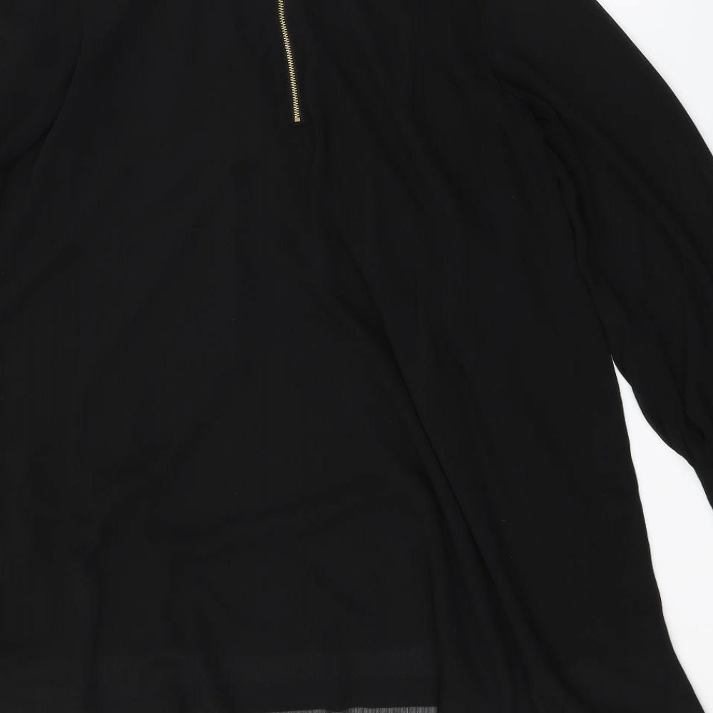 H&M Womens Black   A-Line  Size 12