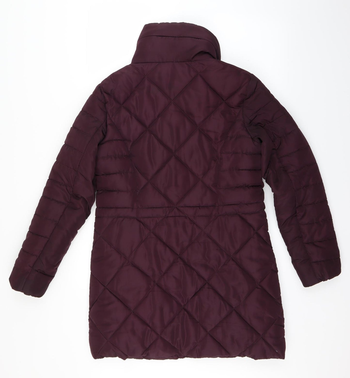 Marks and Spencer Womens Purple   Parka Coat Size 10