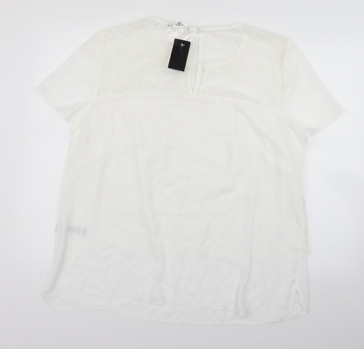 F&F Womens Ivory   Basic Blouse Size 20