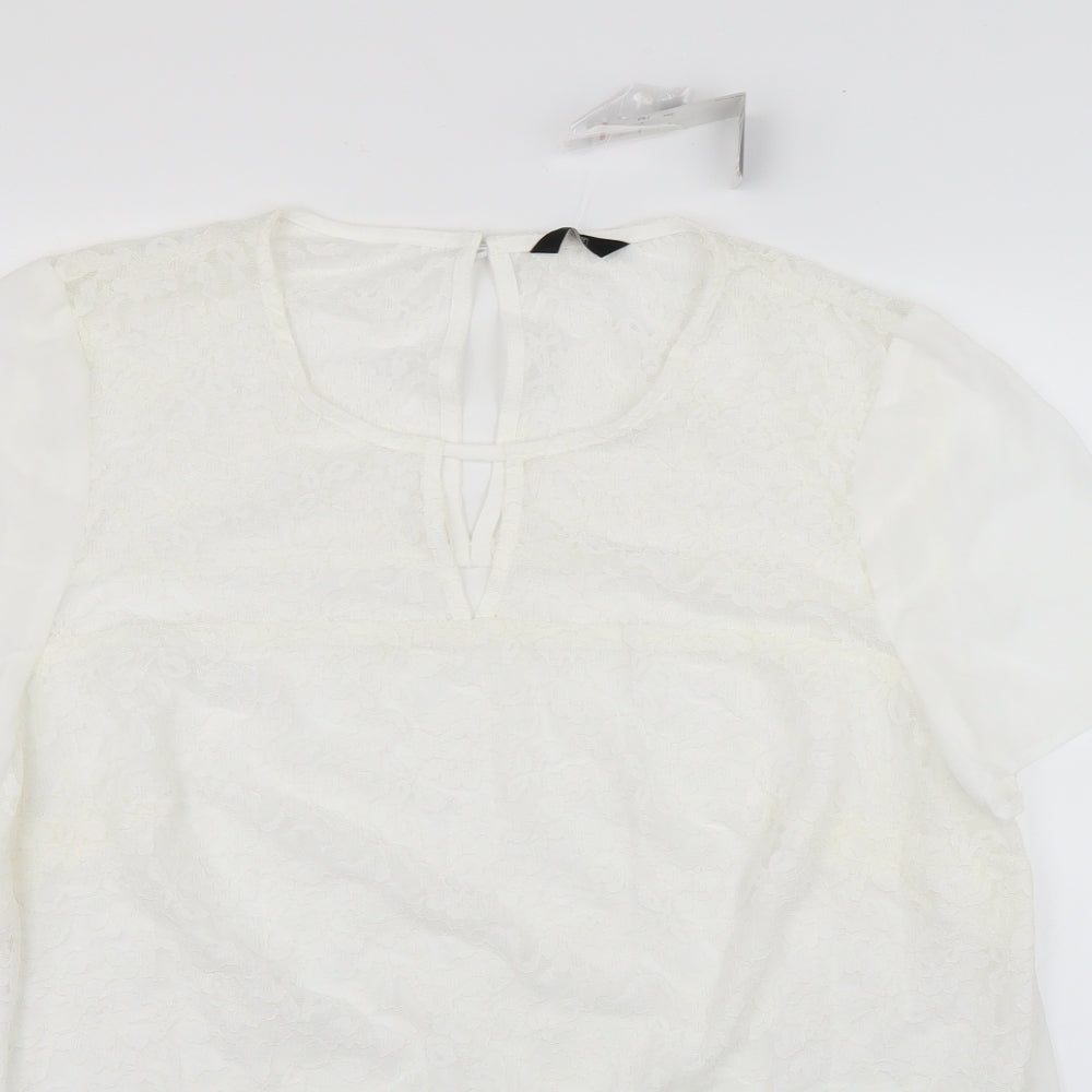 F&F Womens Ivory   Basic Blouse Size 20