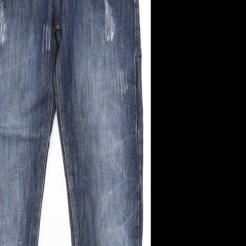 miss evie Girls Blue  Denim Skinny Jeans Size 11-12 Years