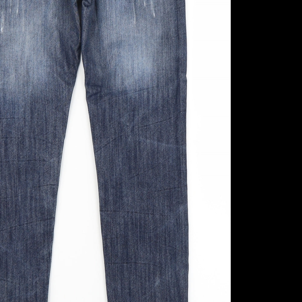 miss evie Girls Blue  Denim Skinny Jeans Size 11-12 Years