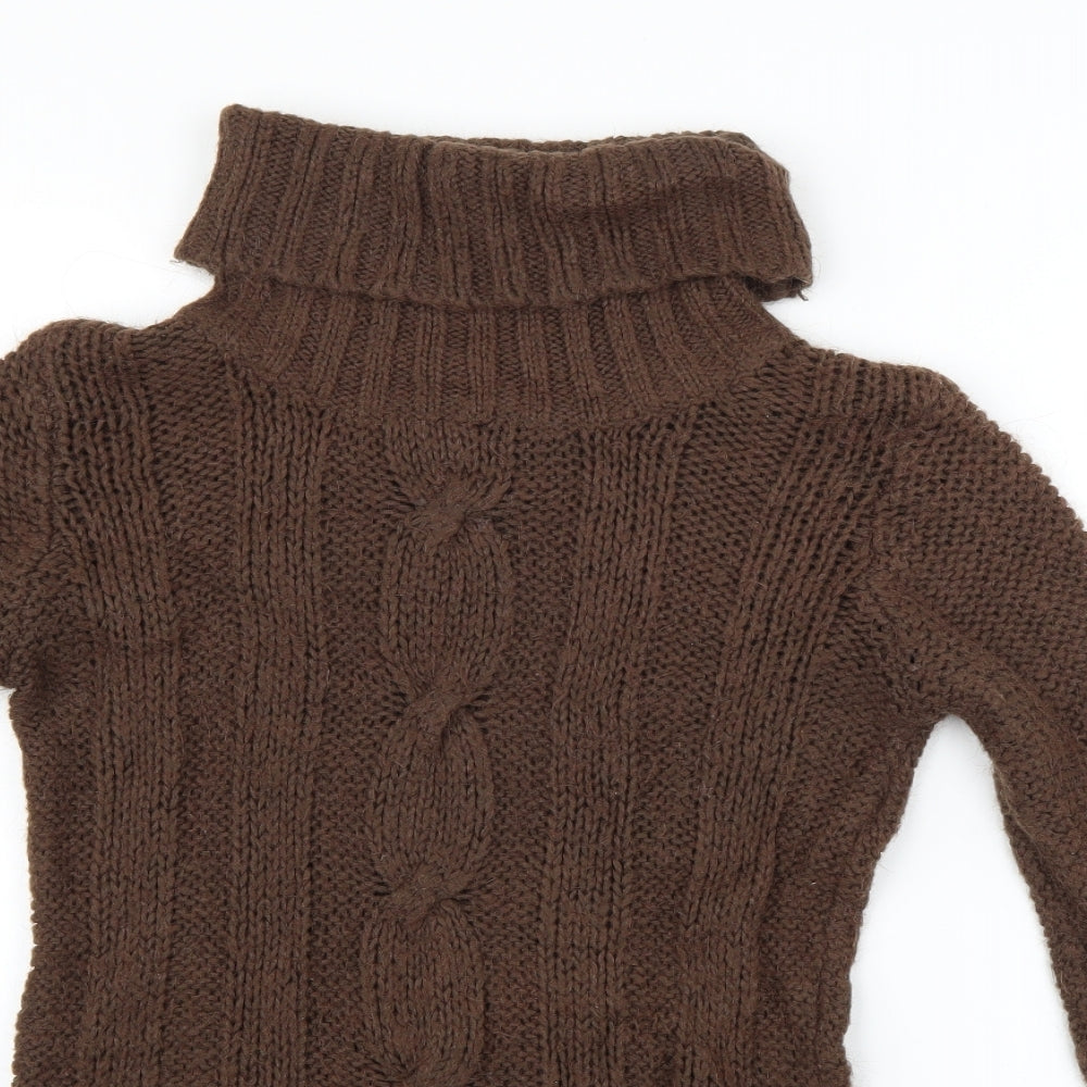 Vera Moda Womens Brown   Pullover Jumper Size L