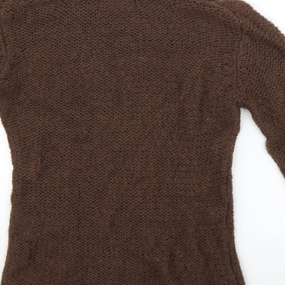 Vera Moda Womens Brown   Pullover Jumper Size L
