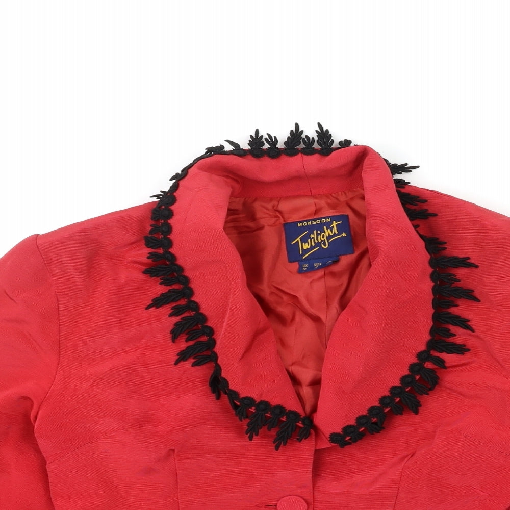 Twilight Womens Red   Jacket  Size 10