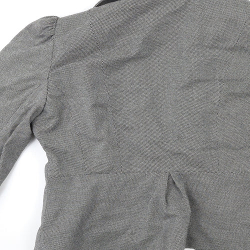 Dorothy Perkins Womens Grey   Overcoat Coat Size 14