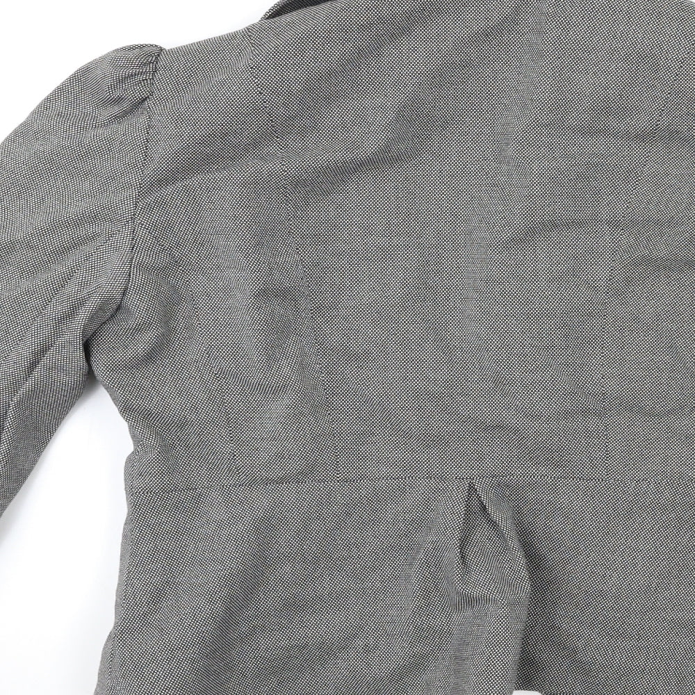 Dorothy Perkins Womens Grey   Overcoat Coat Size 14