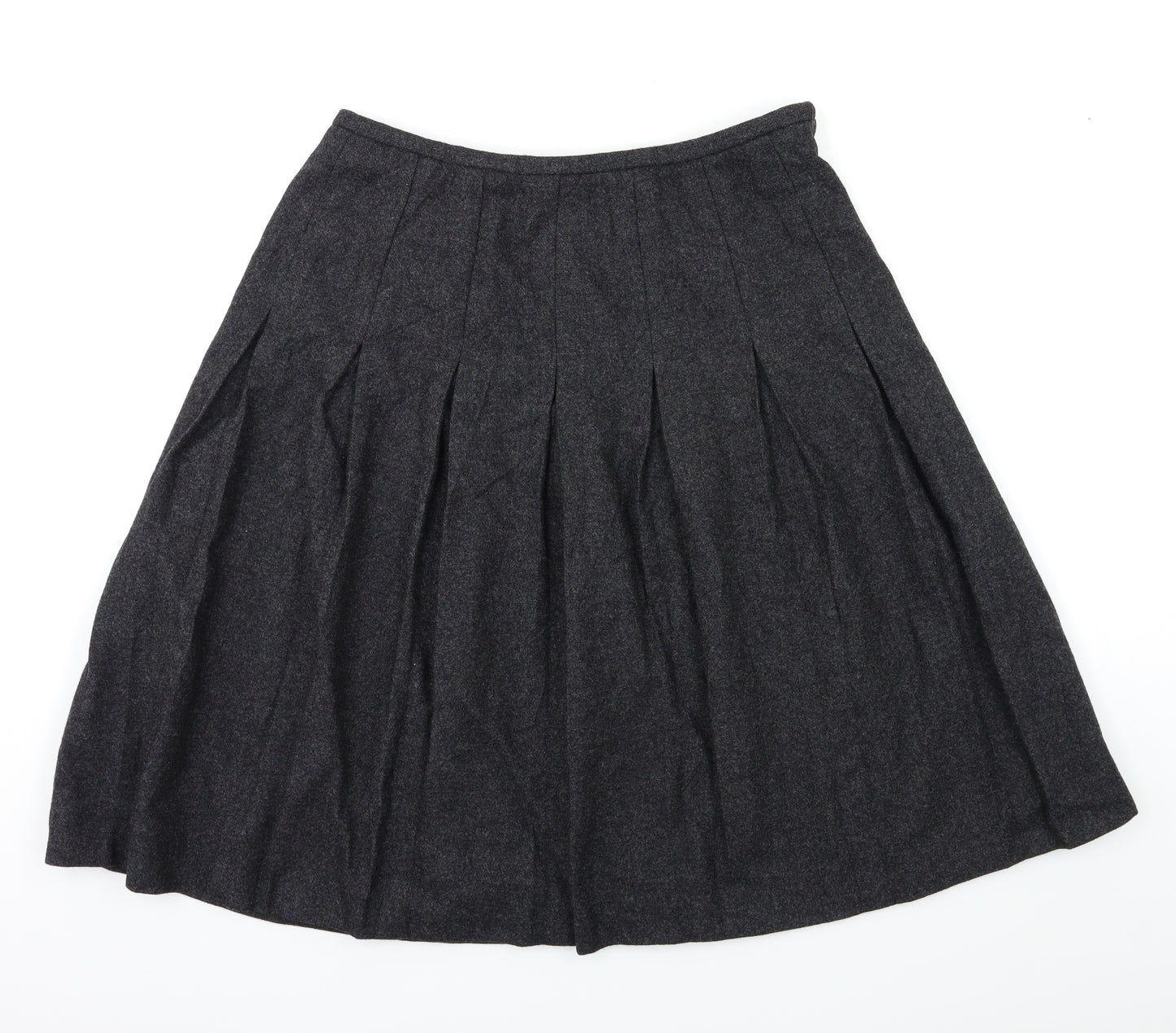 Eastex Womens Grey   Pleated Skirt Size 32 in