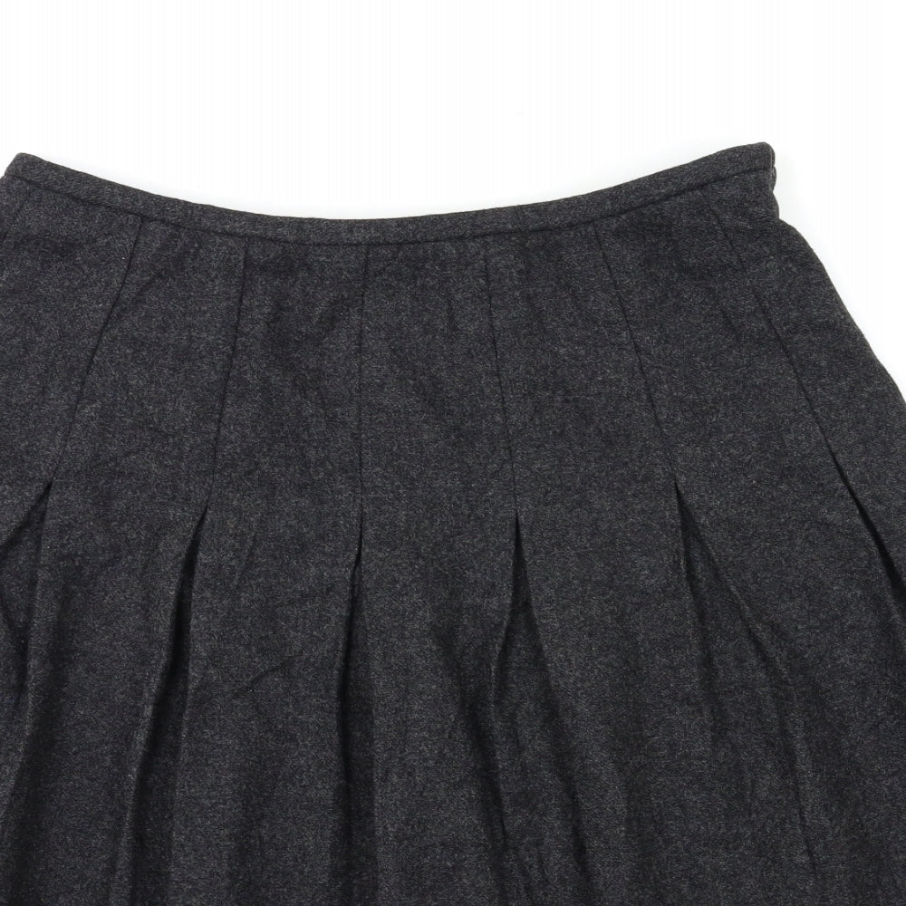 Eastex Womens Grey   Pleated Skirt Size 32 in