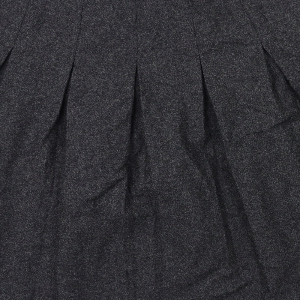 Eastex Womens Grey   Pleated Skirt Size 32 in