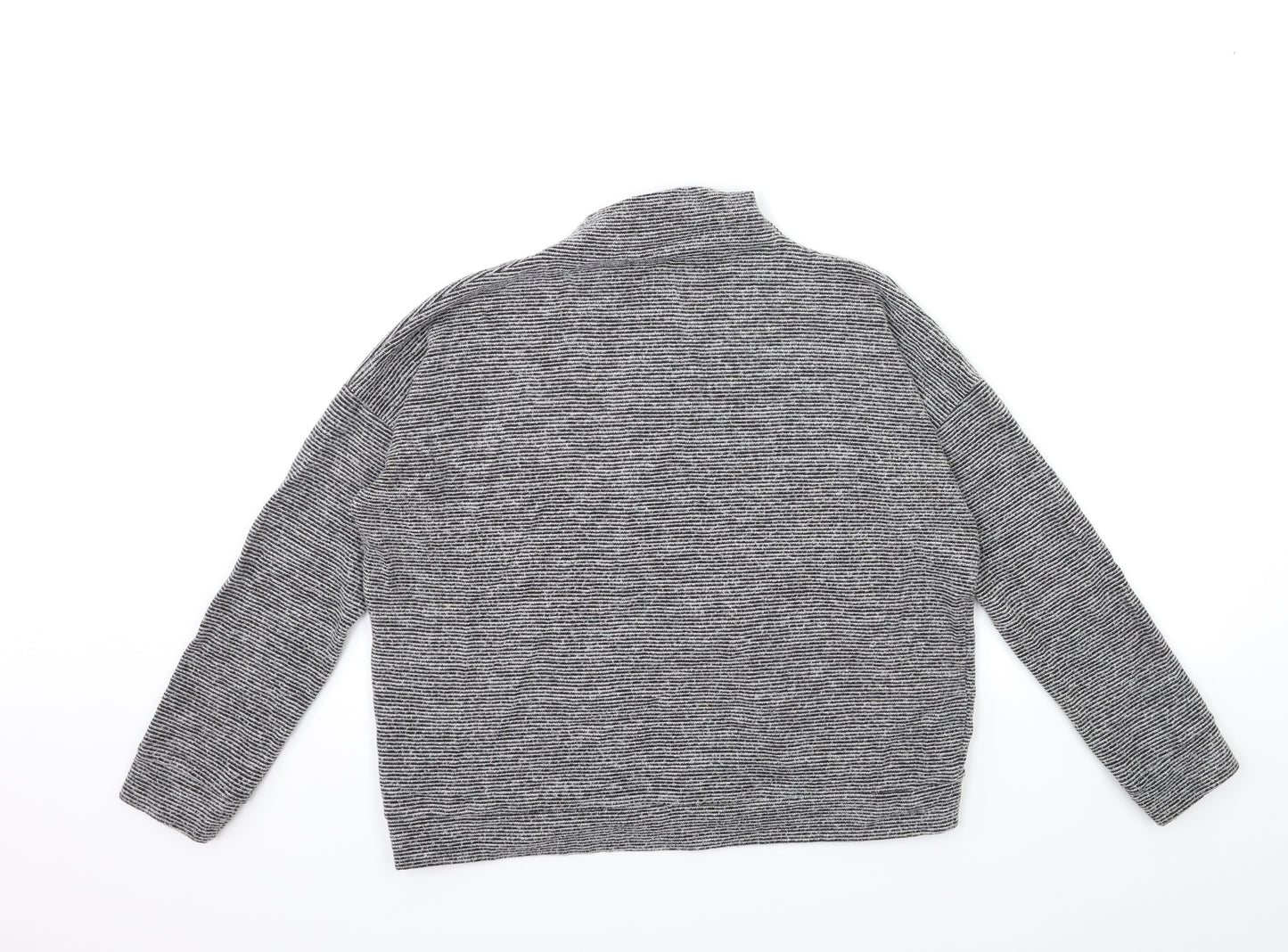 New Look Womens Grey  Knit Pullover Jumper Size S