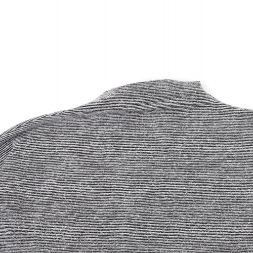 New Look Womens Grey  Knit Pullover Jumper Size S