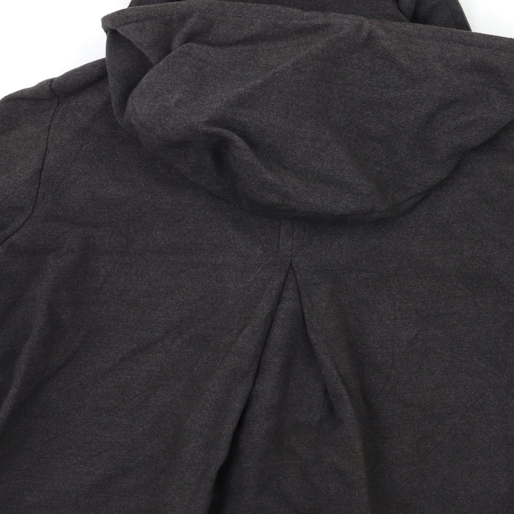 River Island Womens Grey   Pea Coat Coat Size 14