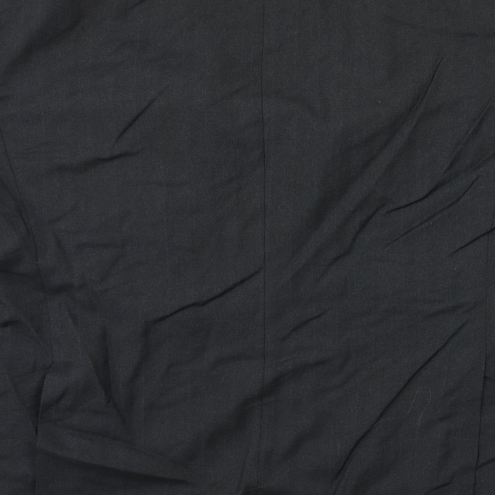 Preworn Mens Black   Jacket Suit Jacket Size 42