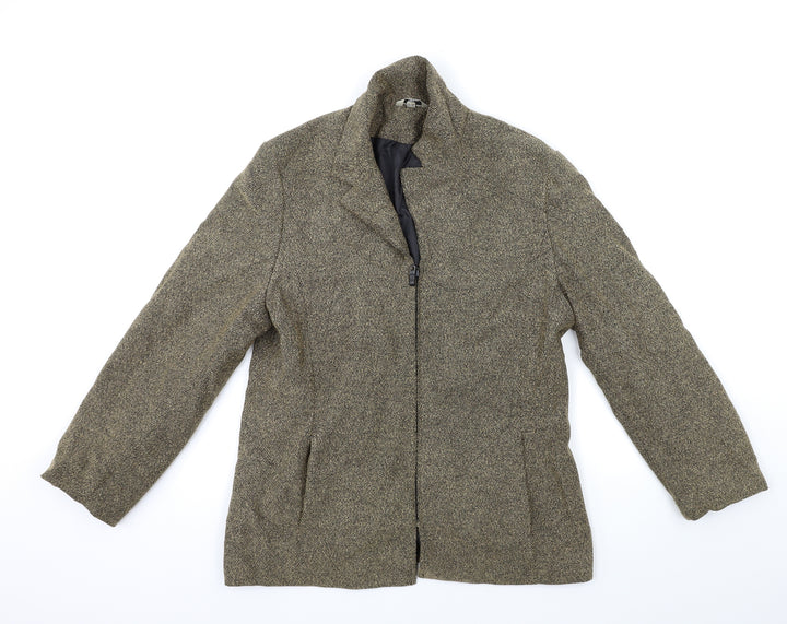 Klass Womens Brown Jacket Size 16