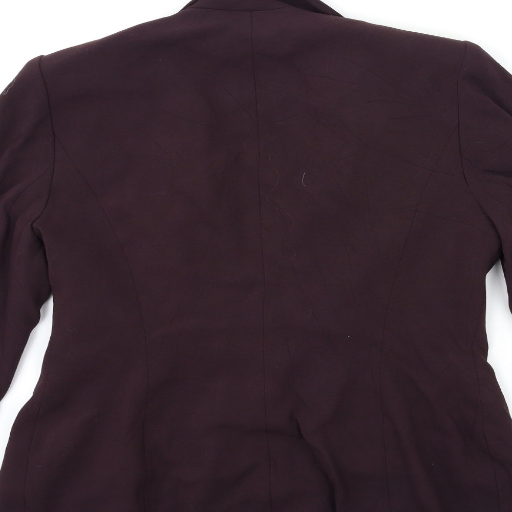 Country Casuals Womens Purple   Jacket Blazer Size 12
