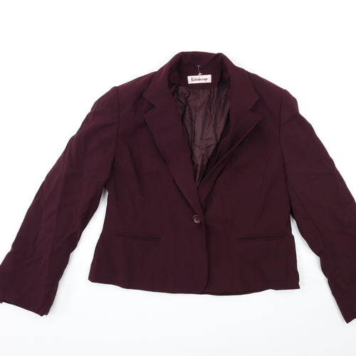 Kaleidoscope Womens Red   Jacket Coat Size 16
