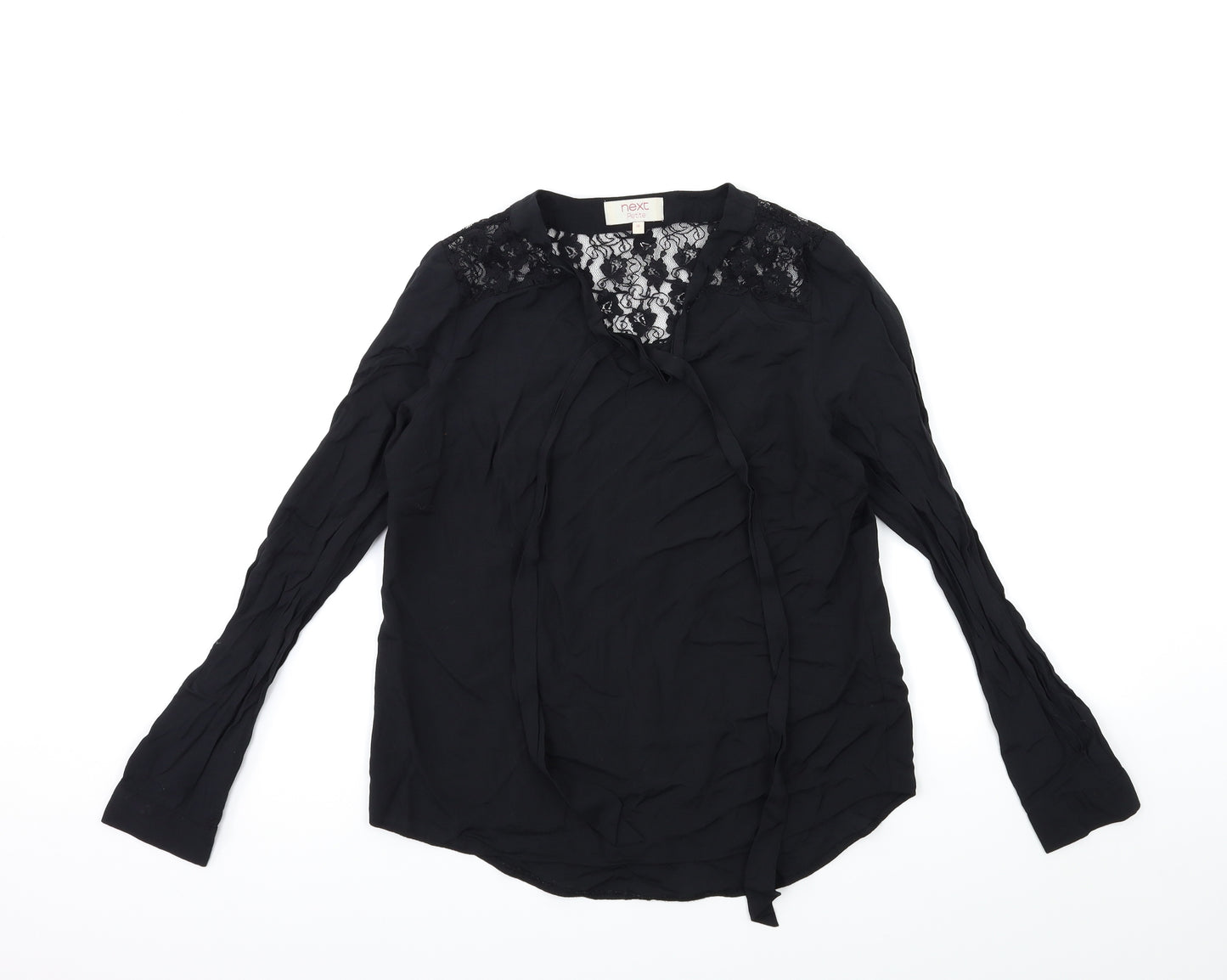 NEXT Womens Black   Basic Blouse Size 10