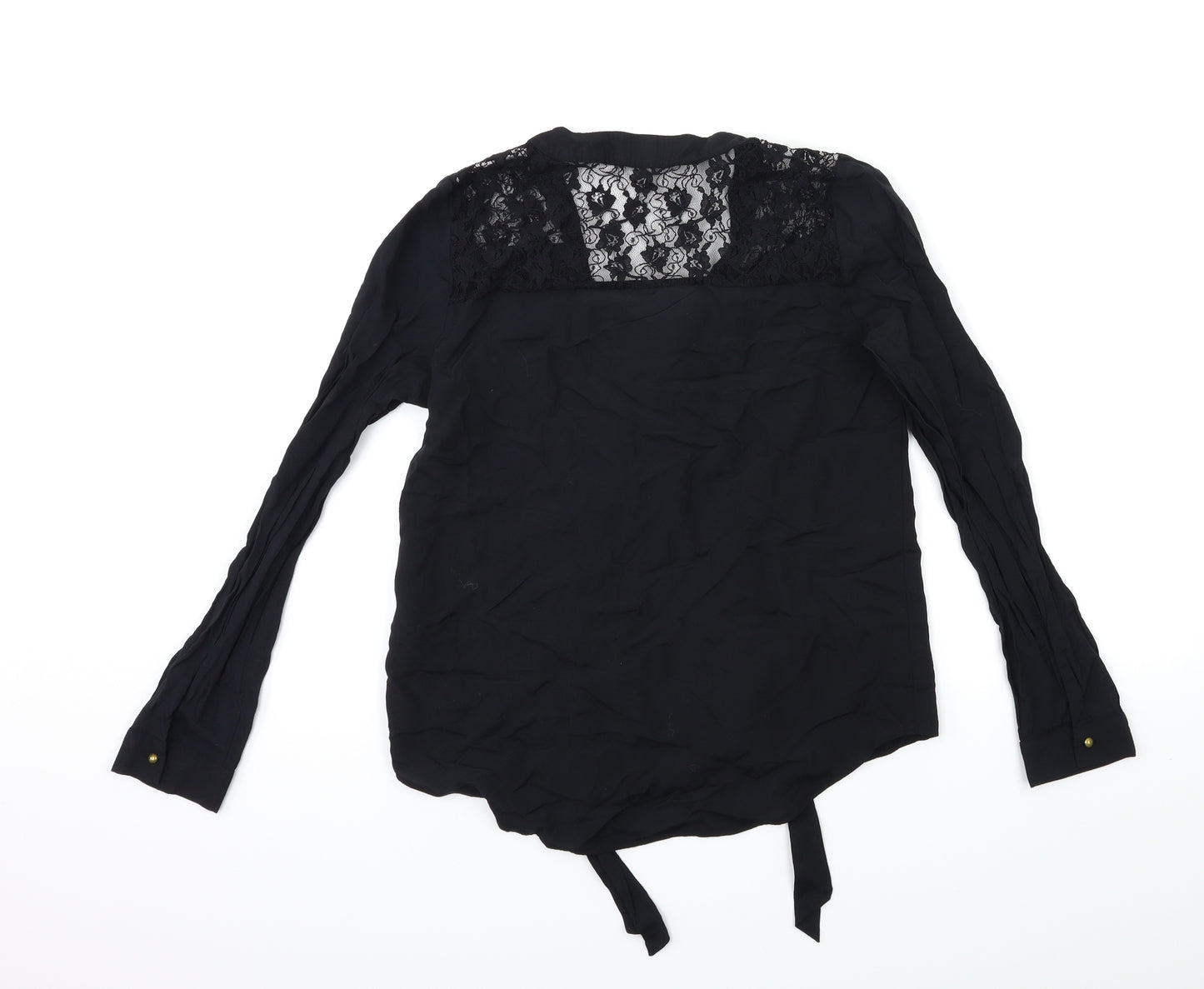 NEXT Womens Black   Basic Blouse Size 10