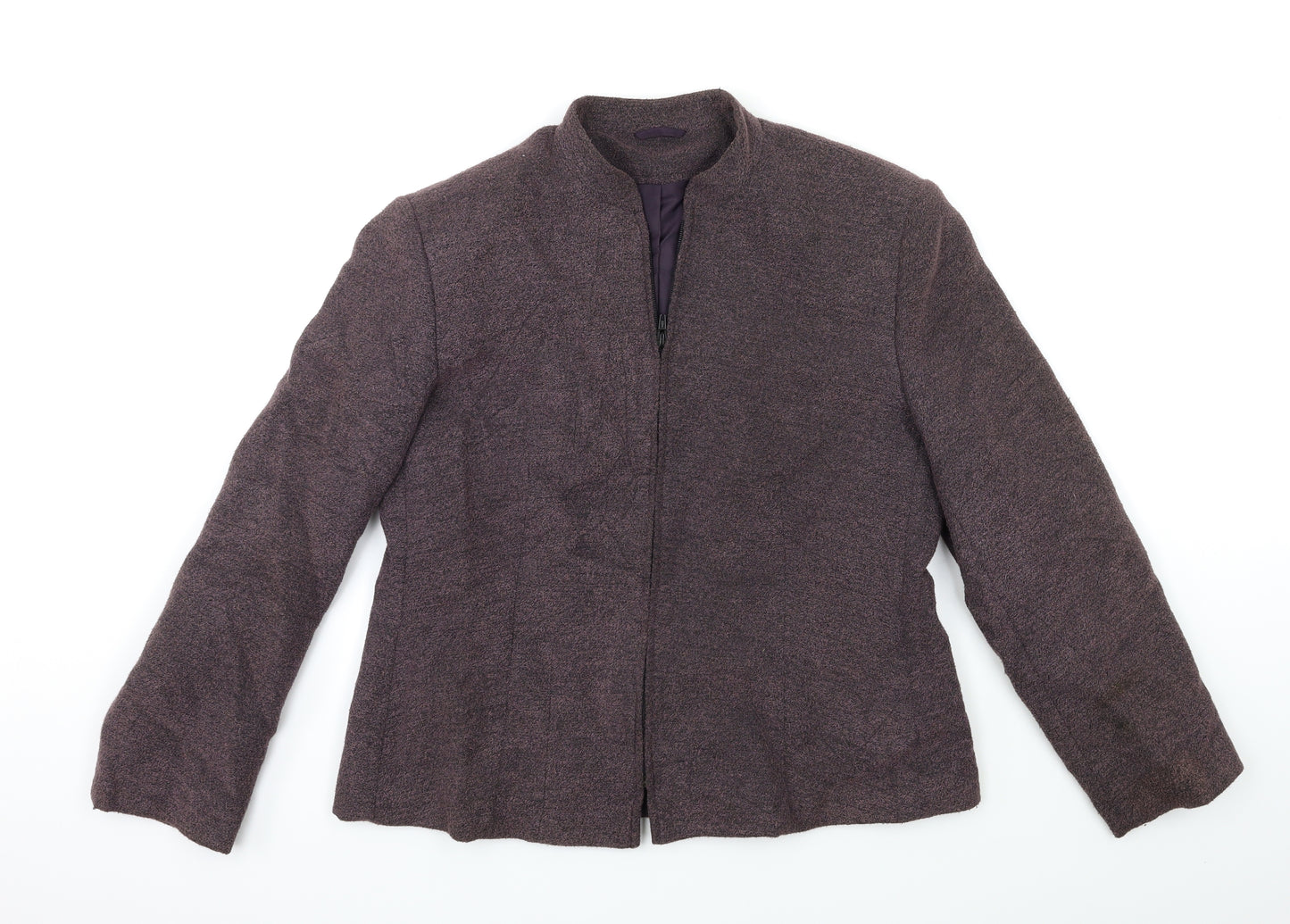 St Bernard Womens Purple   Jacket Coat Size 16