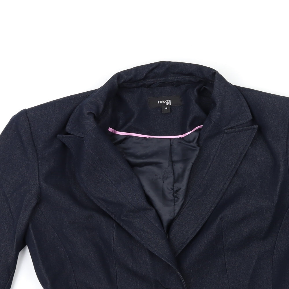 NEXT Womens Blue   Jacket Suit Jacket Size 10