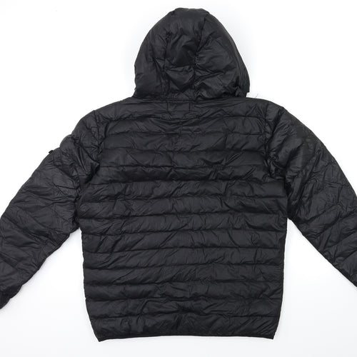 Stone Island Mens Black   Puffer Jacket Coat Size L