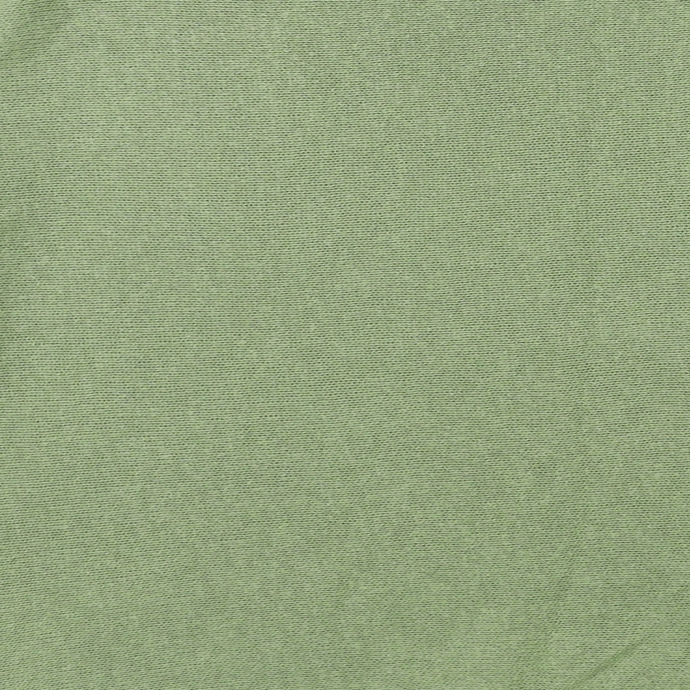 Amanti Womens Green  Knit Pullover Jumper Size M
