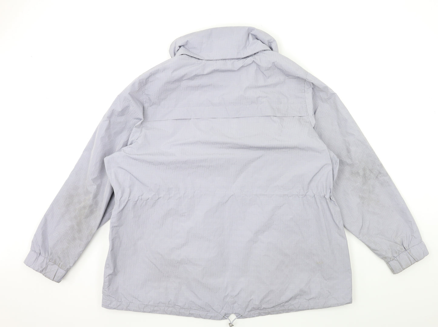 Marks and Spencer Womens Blue   Rain Coat Coat Size 22
