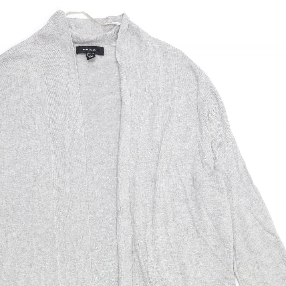 Atmosphere Womens Grey  Knit Cardigan Jumper Size 14