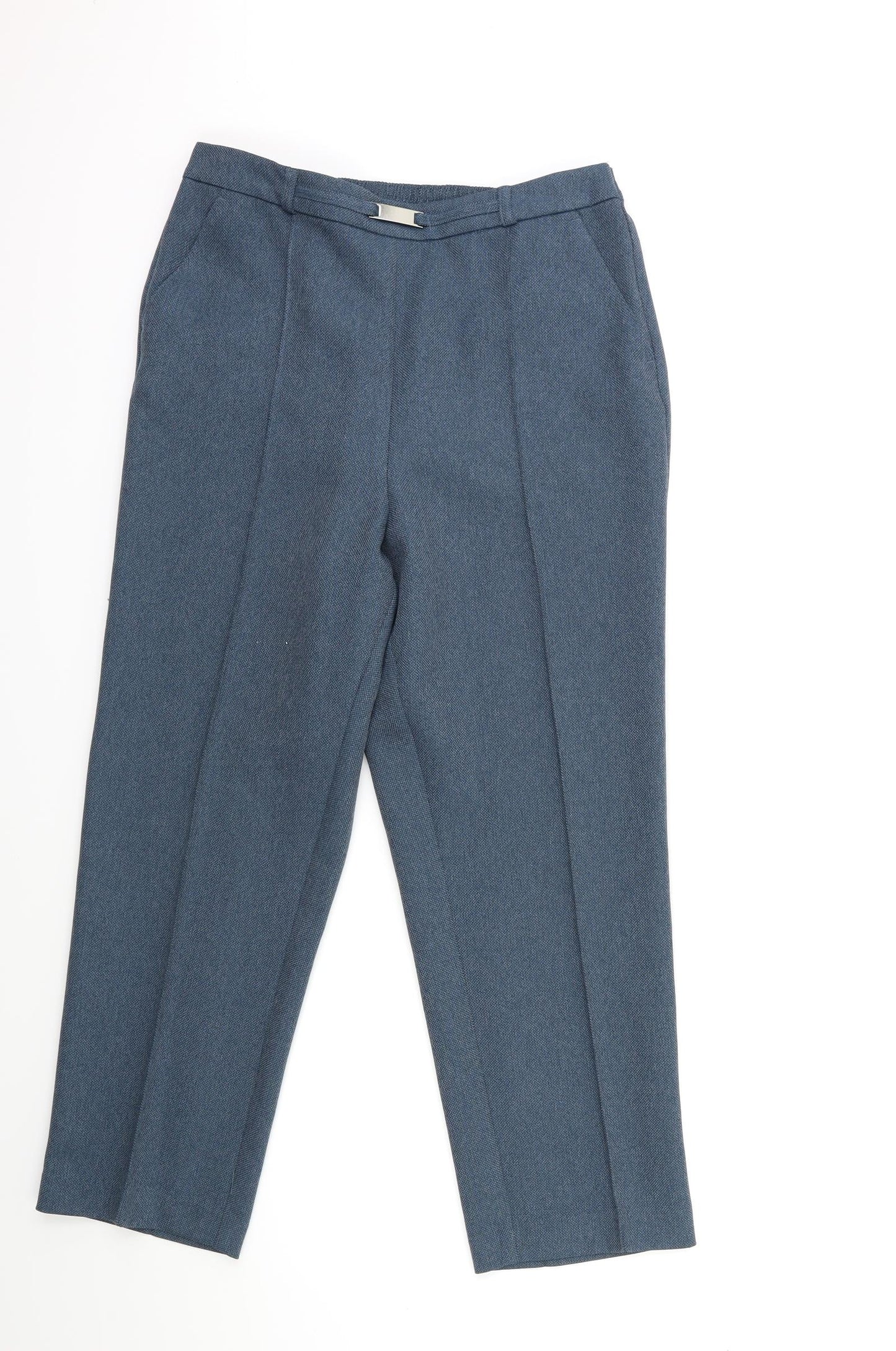 Honor Womens Blue   Trousers  Size 12 L25 in