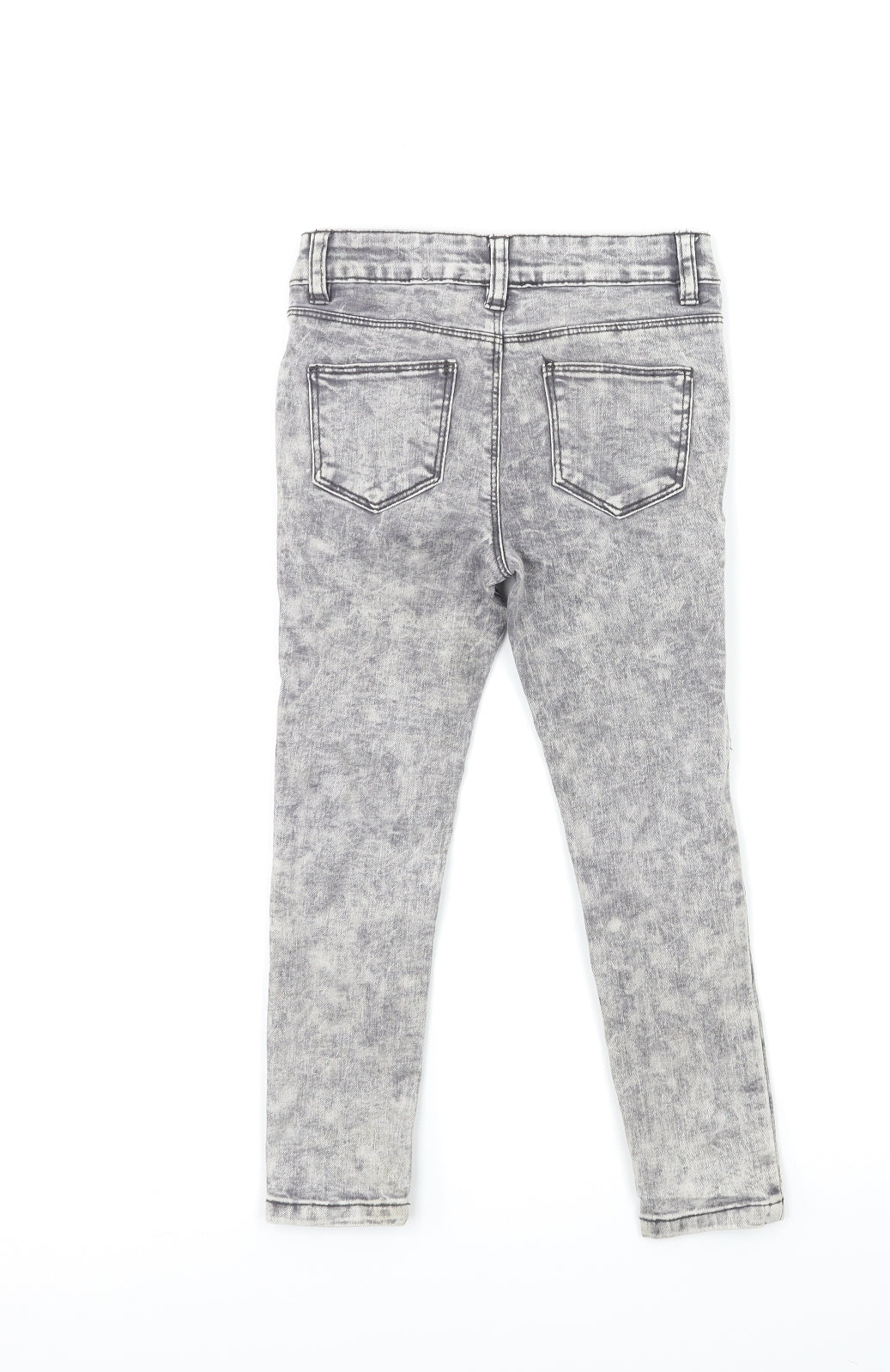 Denim & Co. Boys Green  Denim Skinny Jeans Size 7-8 Years