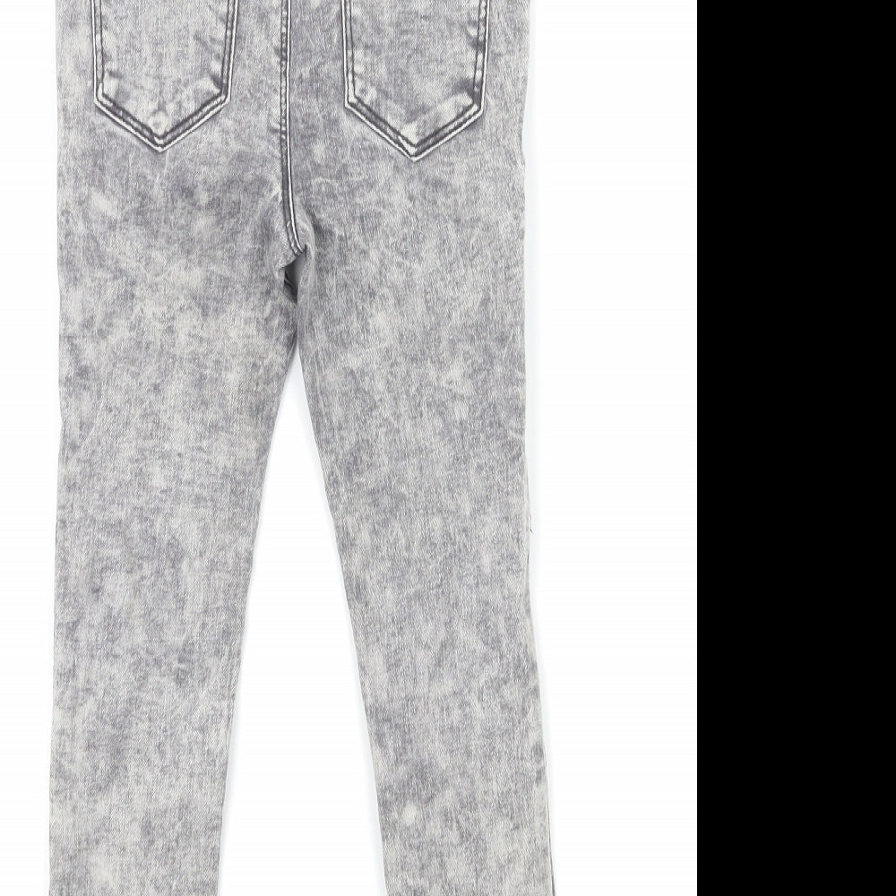 Denim & Co. Boys Green  Denim Skinny Jeans Size 7-8 Years