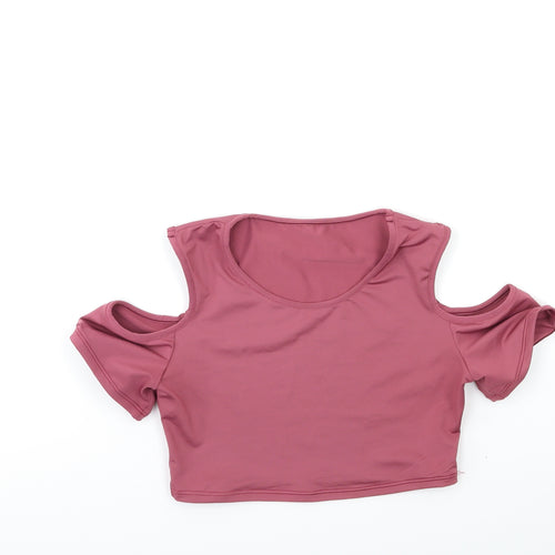 SheIn Womens Pink   Cropped Tank Size S