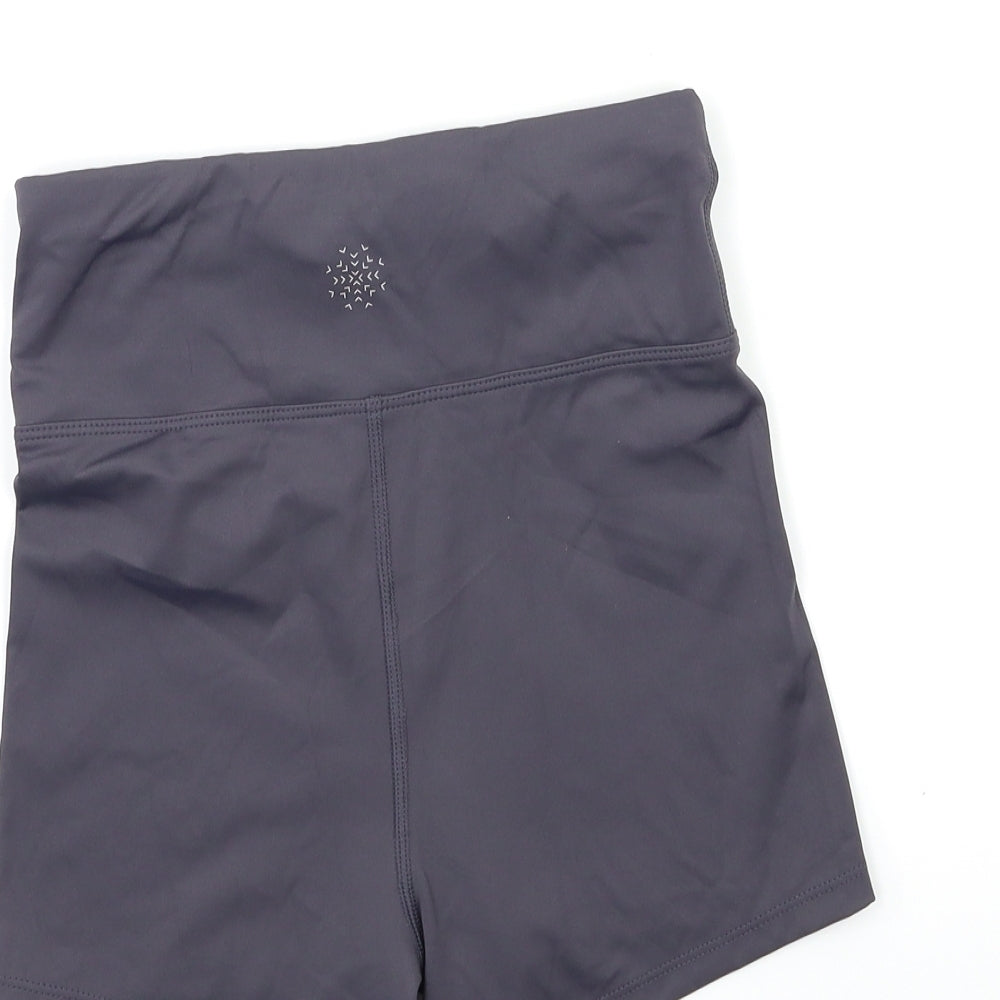 Aurique Womens Grey   Compression Shorts Size S